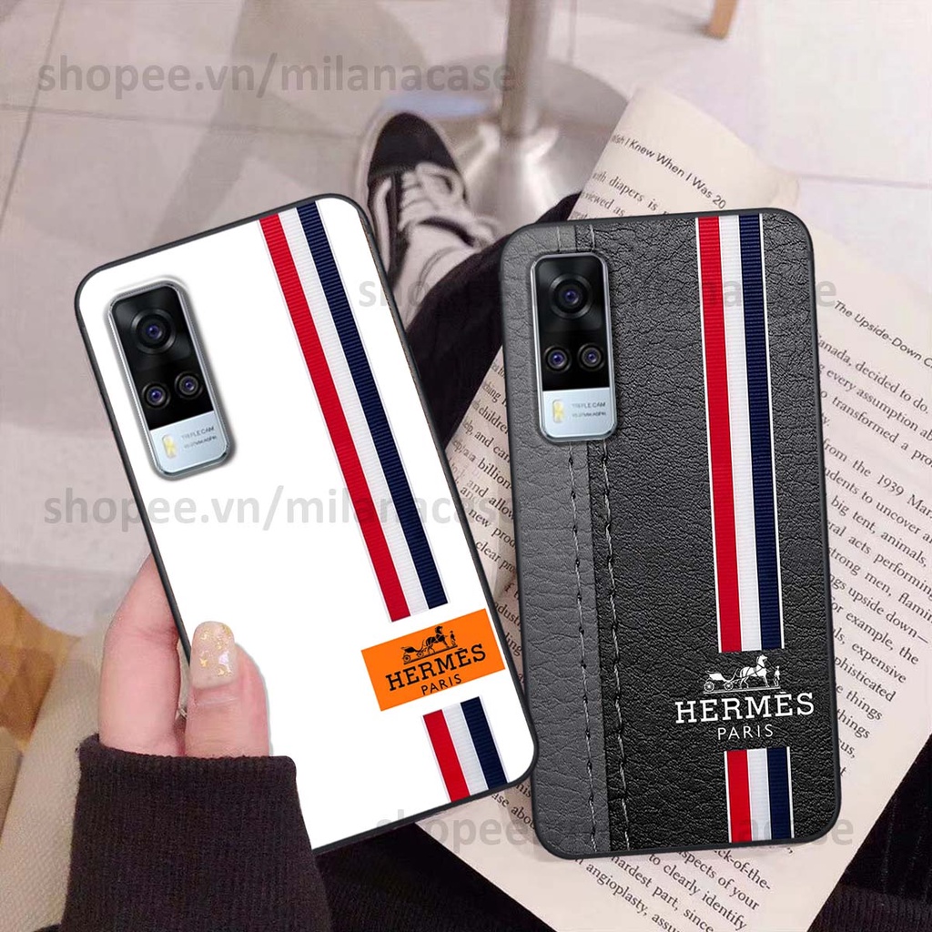 Ốp Vivo Y51 2020 in hình các thương hiệu nổi tiếng trẻ trung thể thao cá tính