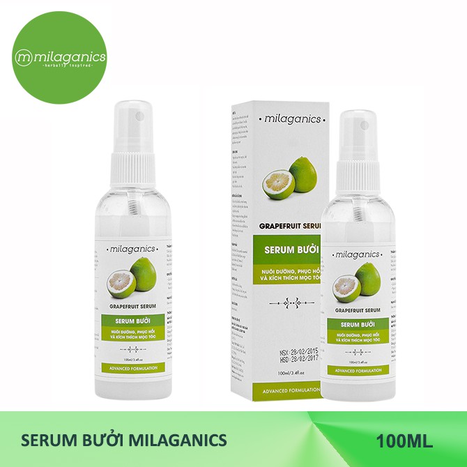 Combo 2 chai Serum Bưởi MILAGANICS 100ml/chai