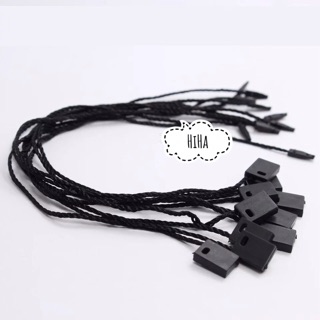 Dây treo nhãn mác tag quần áo Đen