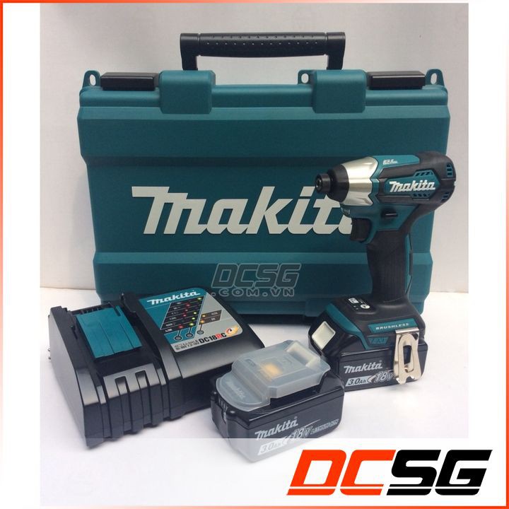 Máy vặn vít 140N.m dùng pin 18V Makita DTD155RFE