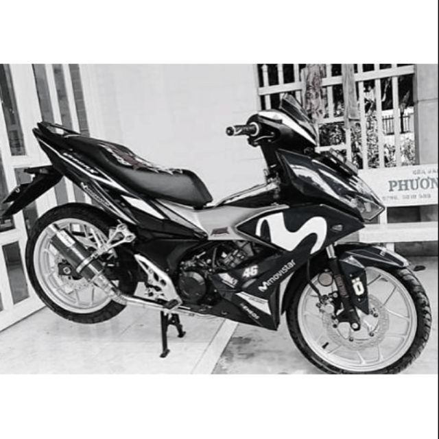 Tem rời Winner X movistar đen trắng