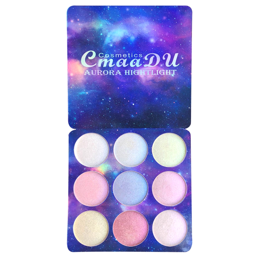 Highlighter Illuminator Makeup Face Eye Shadow Brighten Contouring Highlighter Powder Palette MM YR | BigBuy360 - bigbuy360.vn