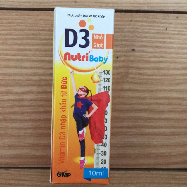 Vitamin D3 nhỏ giọt nutribaby