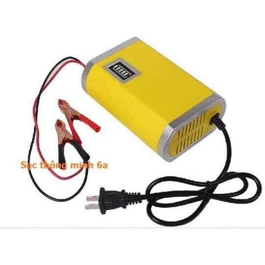 Sac Binh Ac Quy 12V, Sạc Acquy 12V/6A Nguồn Xung ổn Định tự ngắt khi đầy