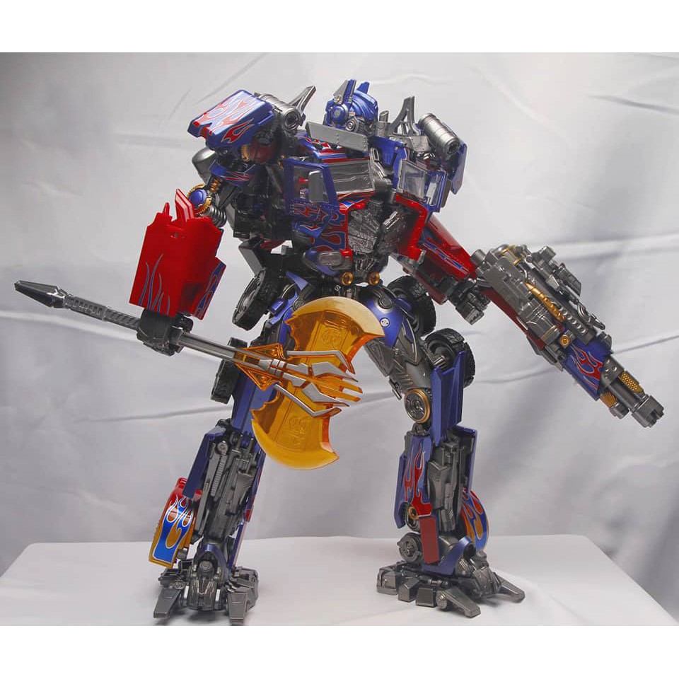 Mô hình Robot biến hình Transformer Optimus Prime Black Mamba BMB LS 03F chính hãng TOY03