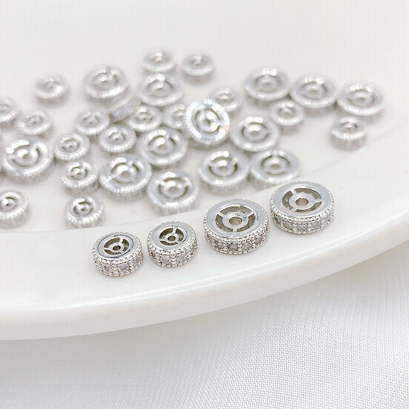 Hạt Đá Zircon Bằng Đồng 14K Nhiều Màu Sắc Dùng Làm Trang Sức/ Vòng Tay/ Dây Chuyền diy