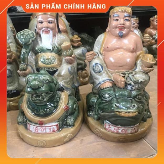 - Tượng thần tài thổ địa cưỡi thiềm thừ- Tỳ hưu men rạn cổ