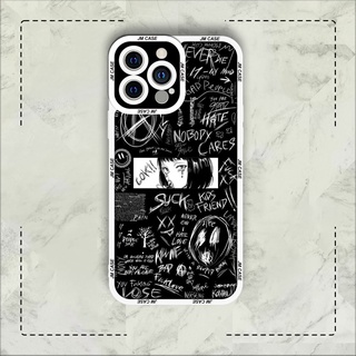 Ốp lưng iphone samsung xiaomi oppo cạnh vuông JM Case tranh vẽ Anime manga