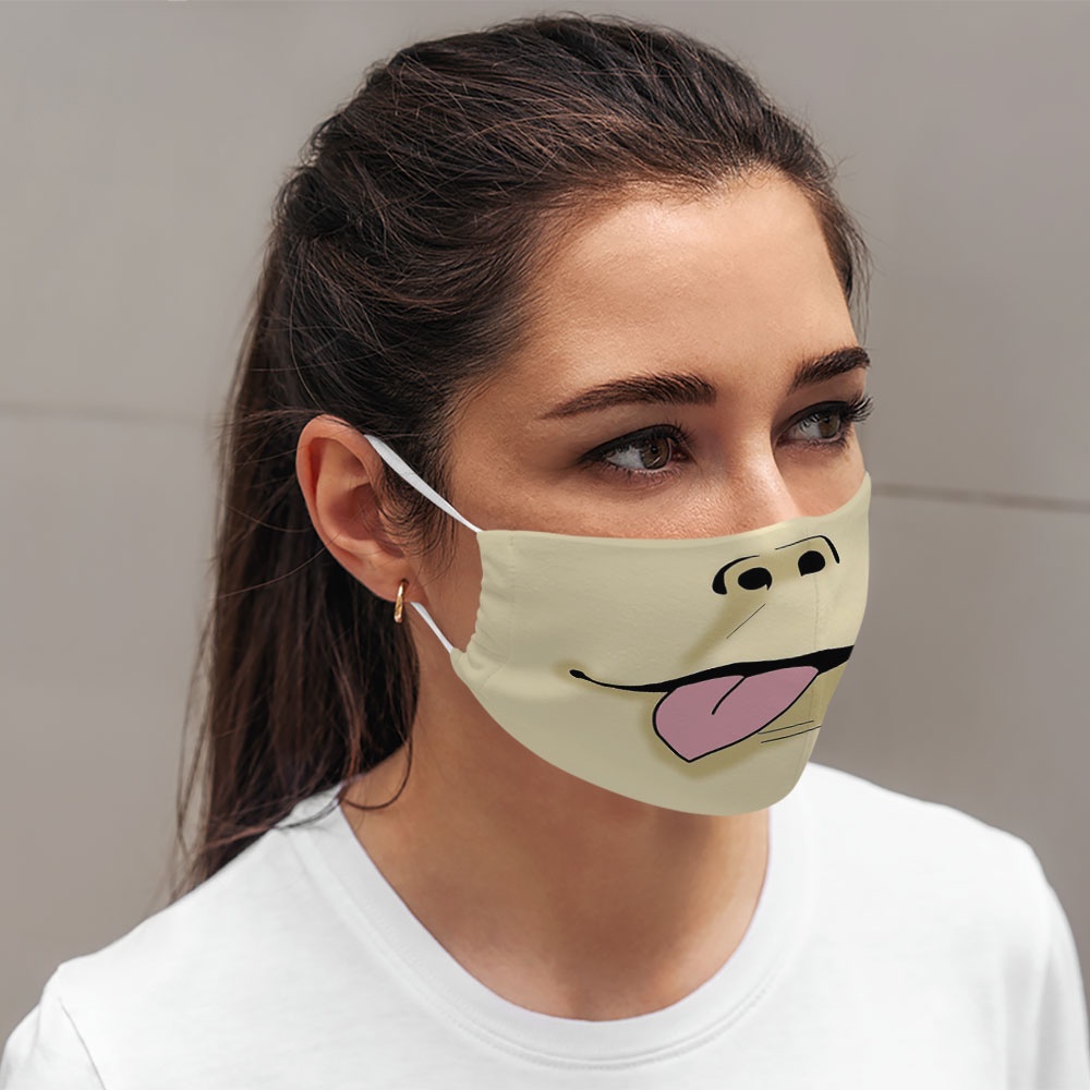Khẩu trang trẻ em hoạt hình cho bé vui nhộn cute thú cưng Hình Vẽ DRAWN CARTWELL thời trang unisex kháng khuẩn chống nắn