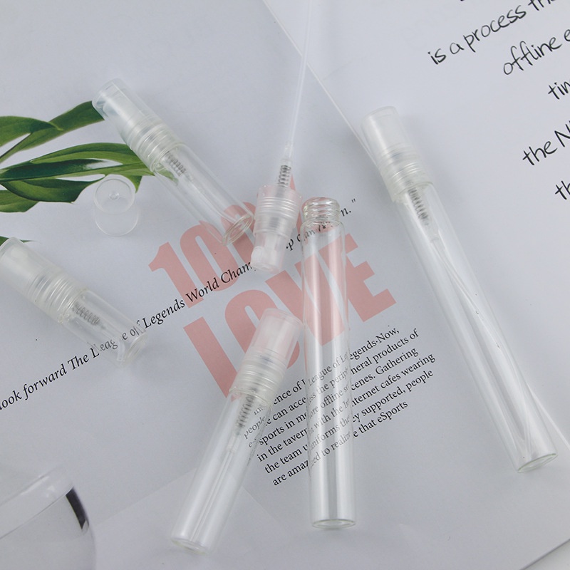Chai Thủy Tinh Xịt Phun Sương 3ML Chiết Nước Hoa, Mỹ Phẩm Du Líi