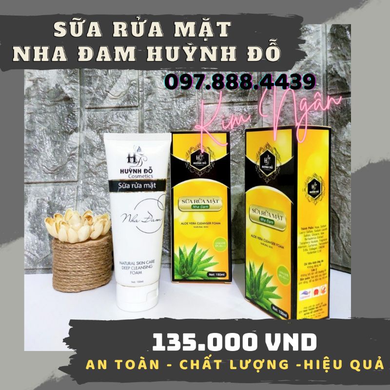 SỮA RỬA MẶT NHA ĐAM HUỲNH ĐỖ