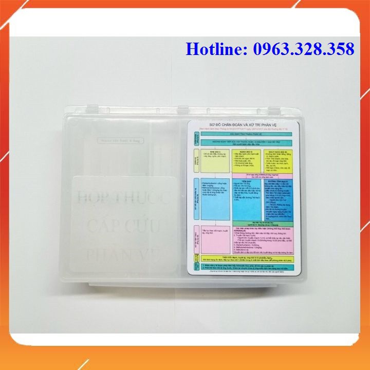 Hộp thuốc cấp cứu phản vệ, hộp chống shock