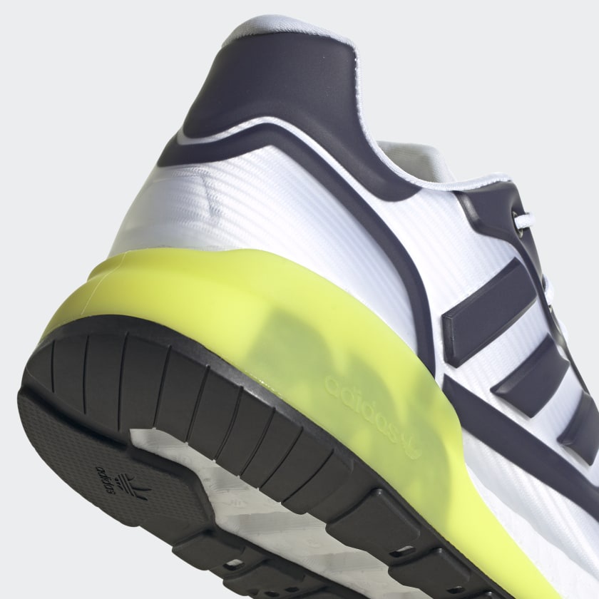 Giày adidas chính hãng Zx 2k Futureshell &quot;Cloud White/Acid Yellow&quot; G55509 - Bounty Sneakers