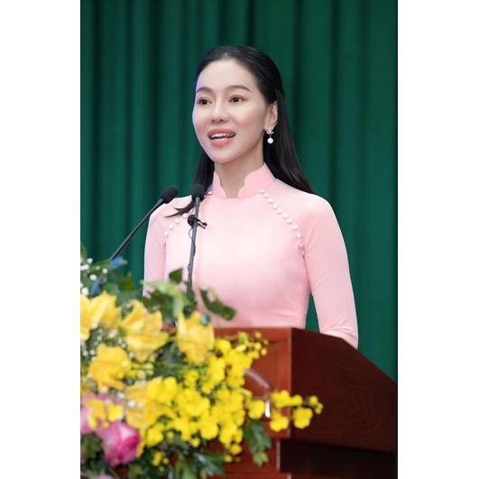 BỘ ÁO DÀI 4 TÀ CÚC BỌC