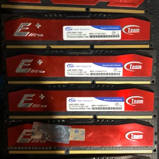 Ram Team Elite 4GB DDR3 Bus 1600