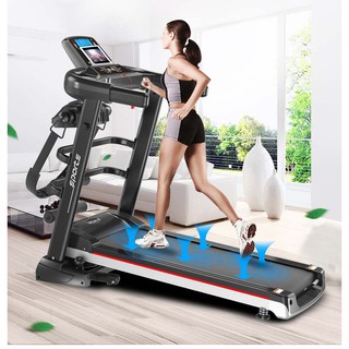 Máy chạy bộ, máy chạy bộ đa năng F500, công xuất 3.0. tốc độ 1-12.8 km/h.thiết bị thể dục trong nhà không cần phải đến p