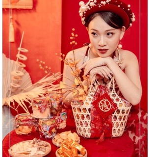 Giỏ  Đan Tre Đựng Đồ, Decor  Chụp Hình G6.1