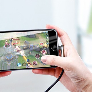 Cáp sạc Lighting Baseus Sharp Bird MVP Moblie Game cho Game thủ - Đỏ