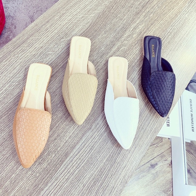 DÉP SỤC NỮ MŨI NHỌN ĐƠN GIẢN SIÊU XINH
