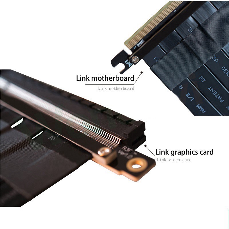 Dây Cáp Thẻ Mở Rộng 4pin Vga Pci-E Sang Pci-E 3.0 Cho Máy Tính 10cm | BigBuy360 - bigbuy360.vn