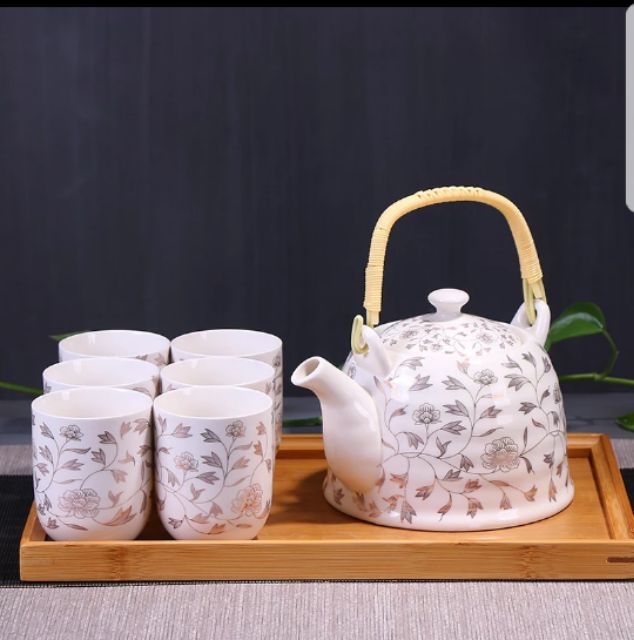 Bộ ấm trà 6 chén + 1 ấm