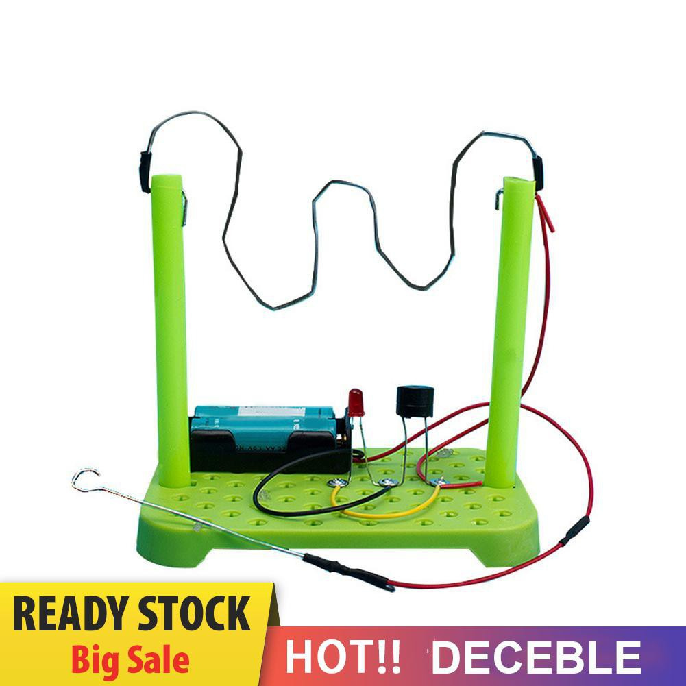 Pop It Fidget Đồ chơi DIY Circuit Kit Physical Scientific Experiment Kids Educational Đồ chơis Random