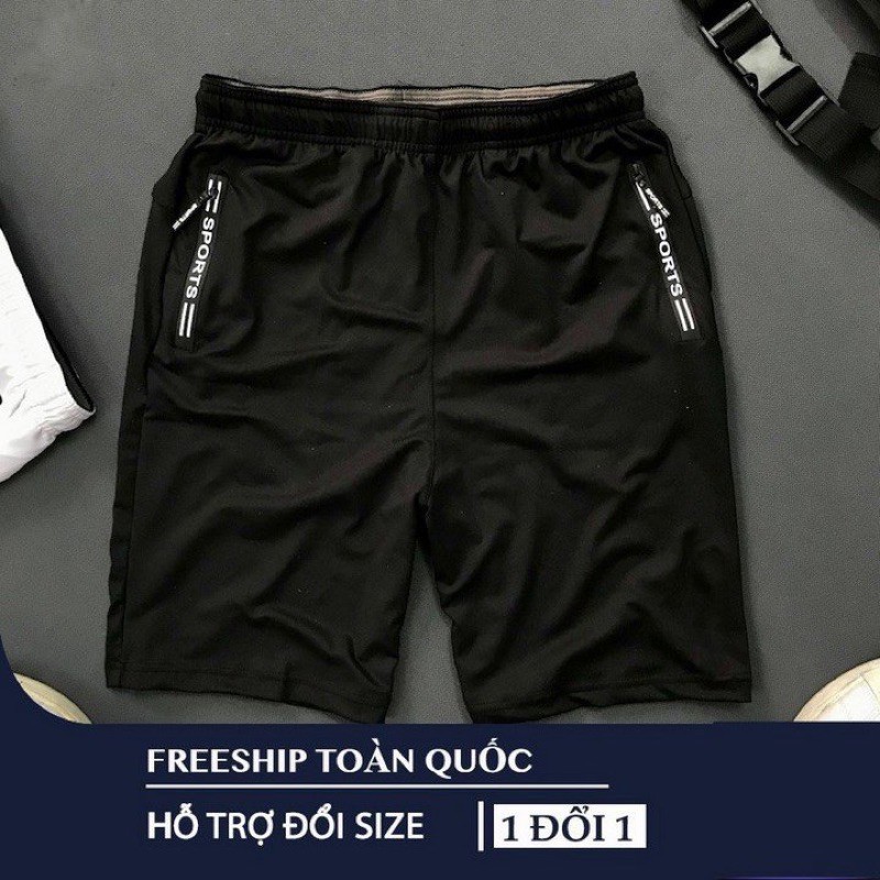 Quần Thun lạnh thể thao 2 túi khóa kéo chất vải dày, mềm mịn co dãn 4 chiều top bestseler - QSTT2506 - HÀNG MỚI VỀ