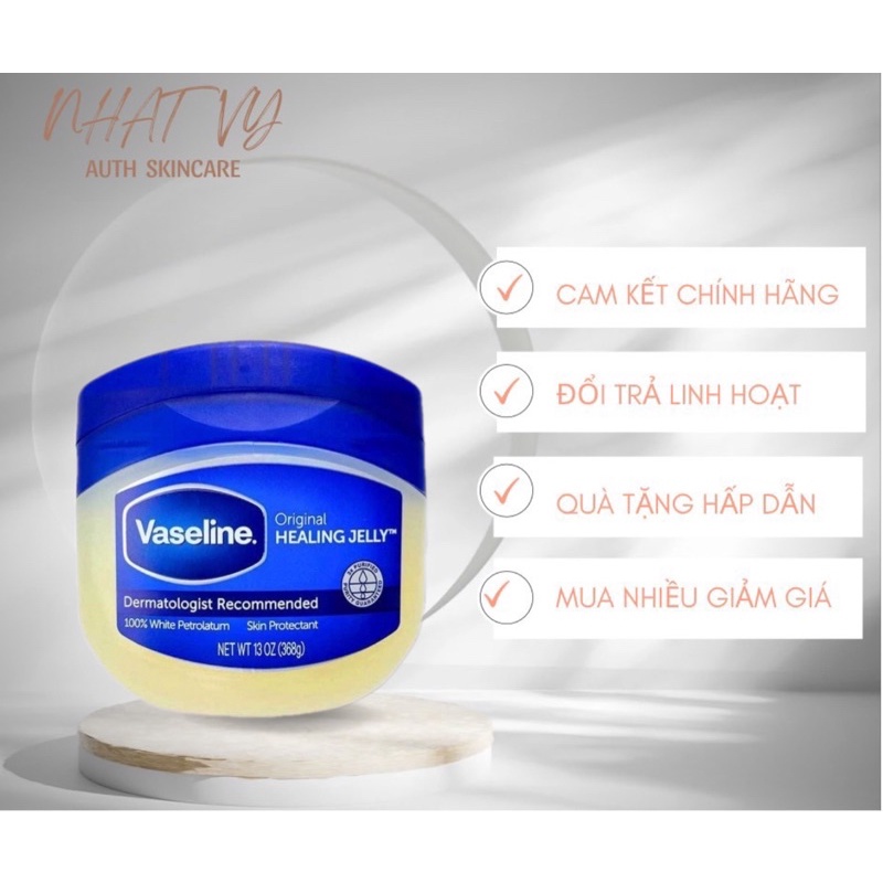 Sáp Dưỡng Ẩm Đa Năng Vaseline Pure Petroleum Jelly