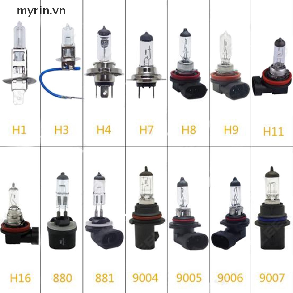 Bóng Đèn Pha Halogen 9005 9006 H1 H3 H4 H7 H11 HB3 Chuyên Dụng Cho Xe Hơi