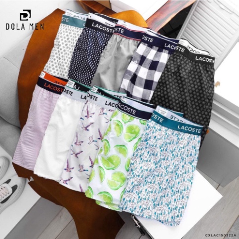 Quần Short Ngủ Nam LACOSTE - đa màu xuất xịn