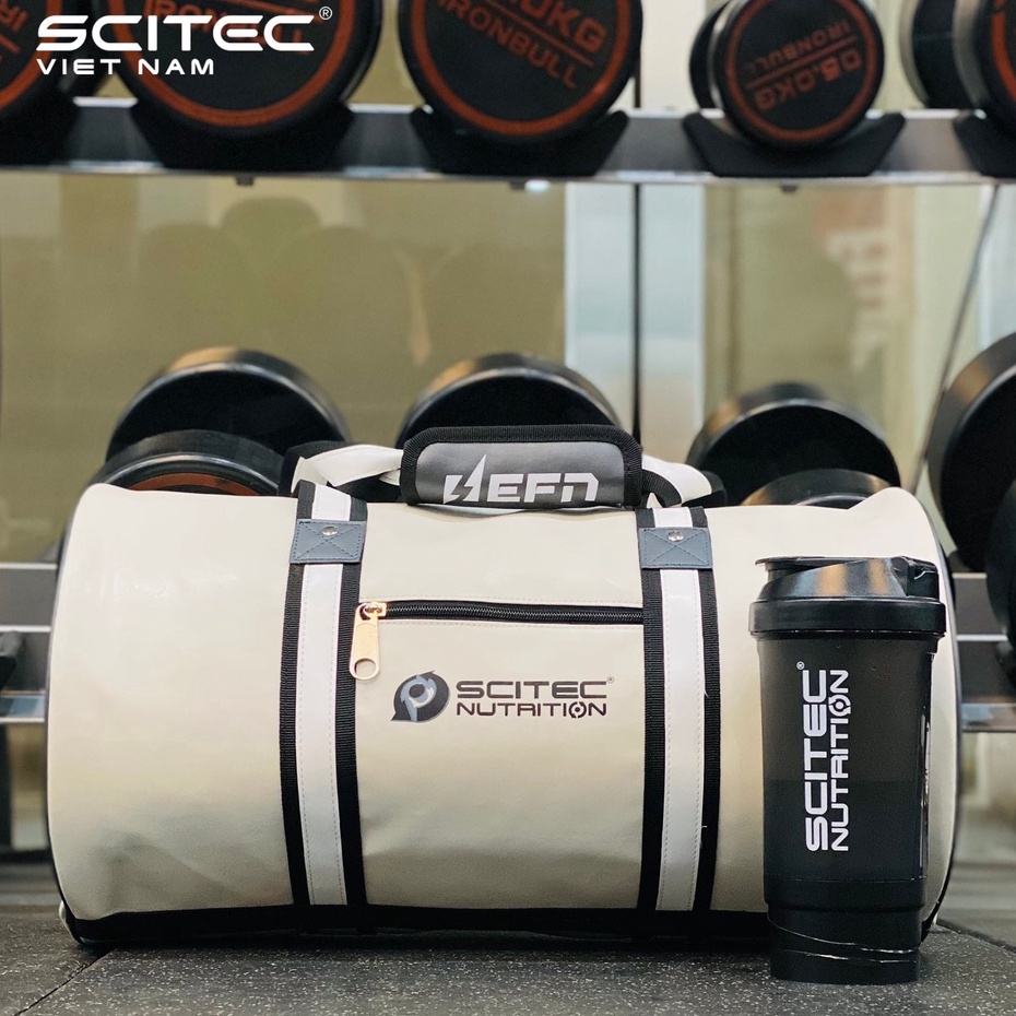 Túi Tập Gym [Barrel Bag] | Túi Da Cao Cấp Phiên Bản Giới Hạn Nhà Scitec Nutrition - Chính Hãng Muscle Fitness
