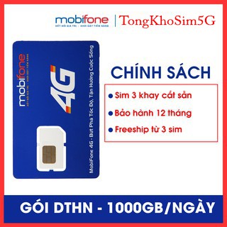Sim 4G Mobifone 1 Năm   MAX BĂNG THÔNG, KHÔNG GIỚI HẠN DUNG LƯỢNG DATA DÙNG TOÀN QUỐCGói DTHN , IPHN