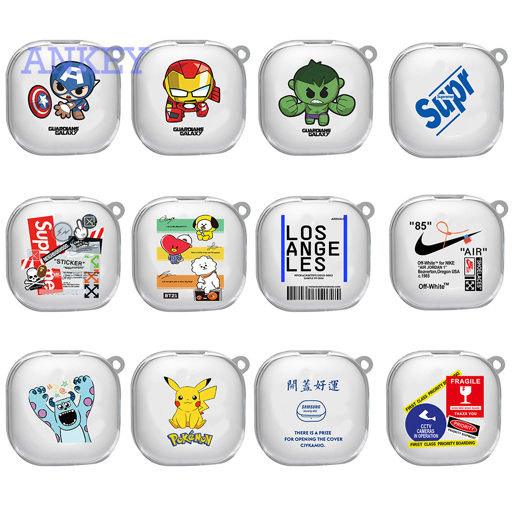 Samsung Galaxy Buds Live / Buds Pro / Buds 2 Vỏ bảo vệ hộp sạc tai nghe xinh xắn cho