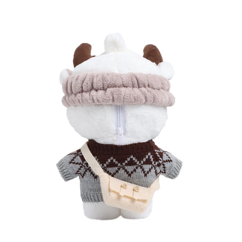 LUOL Vịt Vàng Nhồi Bông Mềm Mại Trang Trí Giáng Sinh