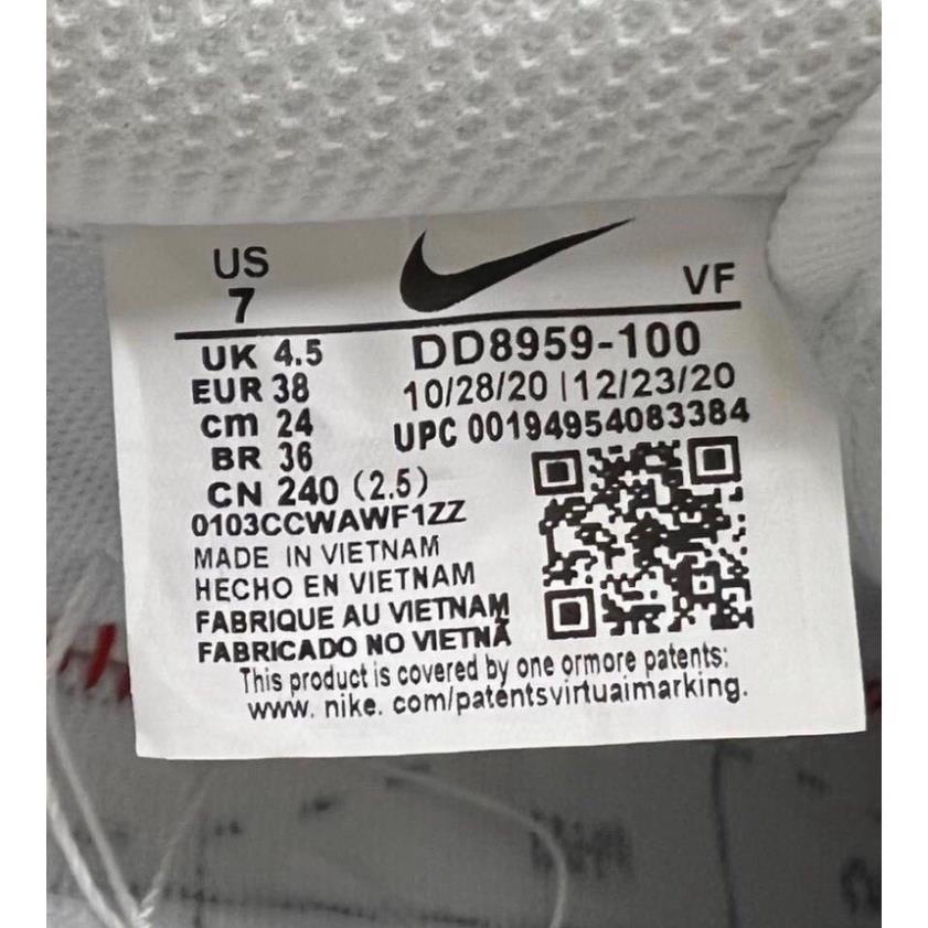 Giày Sneaker Nam Nữ - Giày Nike Air Force 1 AF1 Trắng Thể Thao Cổ Thấp Cao Cấp Full box + Bill po