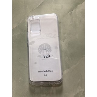 ViVo V20 Ốp lưng trong nhựa dẻo chống bẩn chống sốc cực đẹp