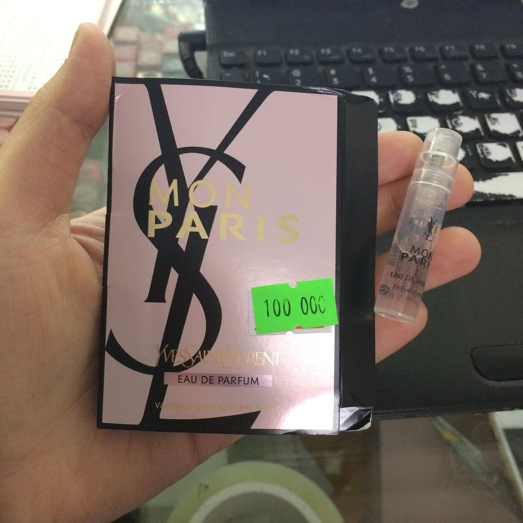 NƯỚC HOA NỮ YVES SAINT LAURENT MON PARIS mẫu thử
