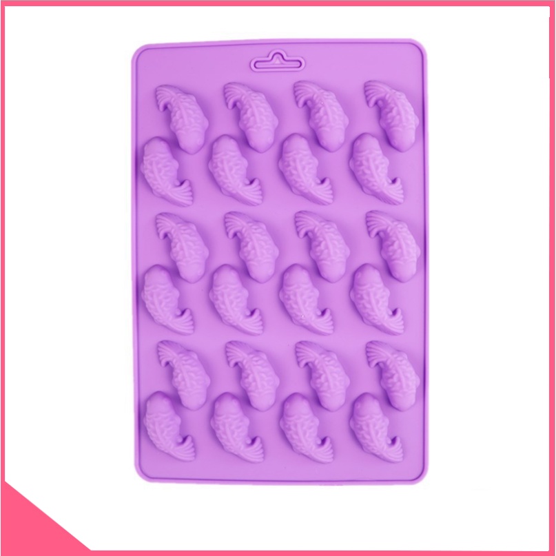 Khuôn silicon làm rau câu hình cá koi mini
