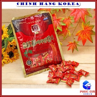 Kẹo hồng sâm hàn quốc, gói 200gr - Kẹo sâm hàn quốc chính hãng