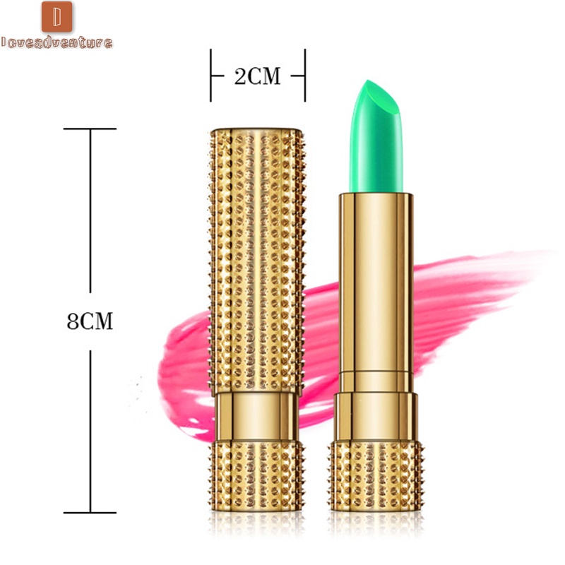 Aloe Vera Color Changing Lipstick Moisturizing Nature Lip Balm Long Lasting Nourish Lips Care Makeup