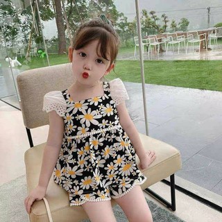 SÉT BỘ THUN HOA CÚC BÉ GÁI