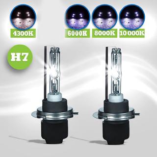 Set 2 Bóng Đèn Pha H7 Hid Xenon Bằng Kim Loại Dành Cho Ô Tô