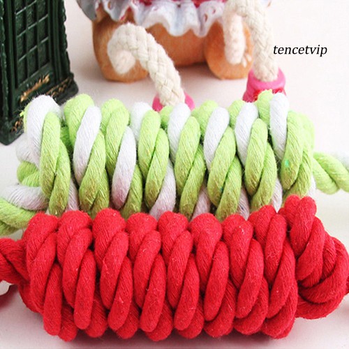 Dây thắt nút cotton handmade vui chơi dành cho thú cưng