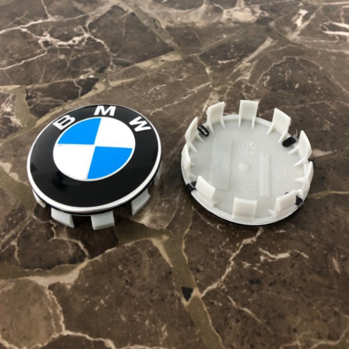 [GIÁ SỐC - HÀNG CHÍNH HÃNG] Logo chụp mâm, ốp lazang bánh xe ô tô BMW, đường kính 68mm - Mã sản phẩm BMW68
