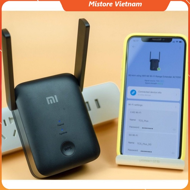 Bộ Kích sóng wifi Xiaomi AC1200 Mi wifi range extender quốc tế