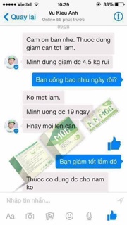 Thảo dược Mộc giảm cân