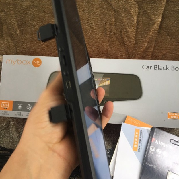 SALE NGHỈ BÁN Camera hành trình cho xe hơi Mybox M5 lắp gương -tặng thẻ nhớ 32Gb SALE NGHỈ BÁN | BigBuy360 - bigbuy360.vn