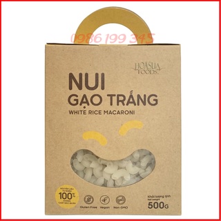 Nui gạo hữu cơ hoa sữa gói 500g