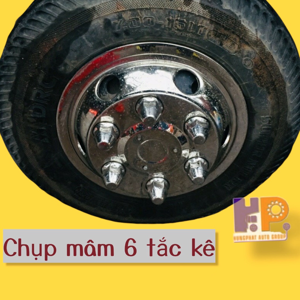 Chụp Mâm Inox 16inch  Cho Mọi Xe Tải XE Ô TÔ, XE HƠI