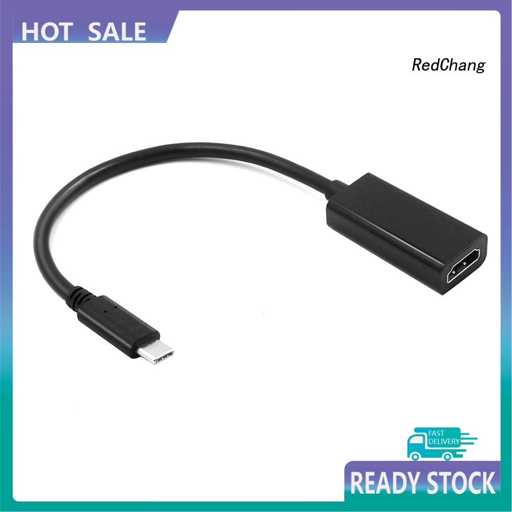 Cáp chuyển đổi HDMI DisplayPort Mini DP Type-C sang 4K cho Macbook Chrome Book HP Dell